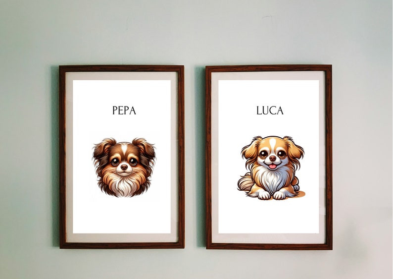 Retratos digitales de mascotas en estilo dibujos animados: regalos únicos y divertidos imagen 6