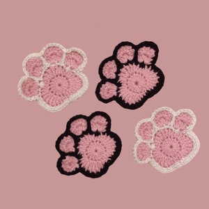 cat/dog paw pad coasters