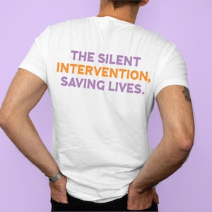 Charity T Shirt Silent Intervention image 1