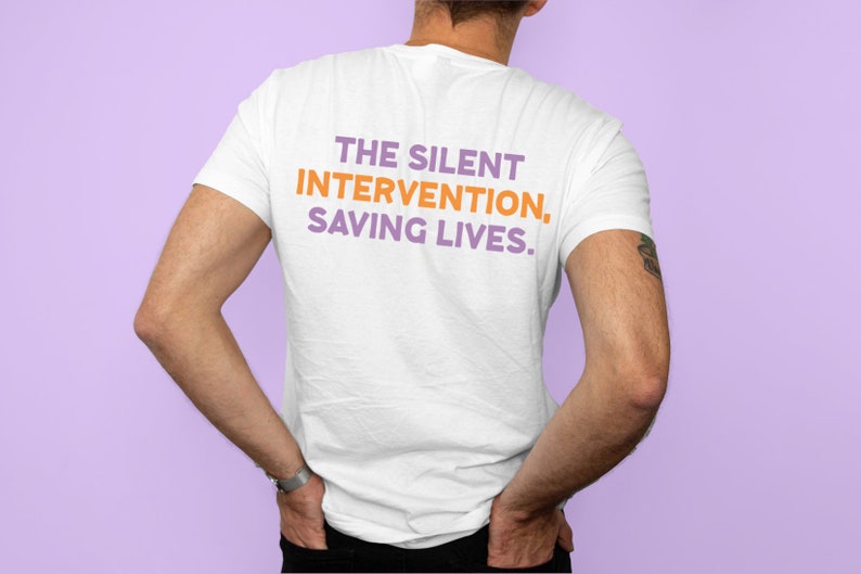 Charity T Shirt Silent Intervention image 1