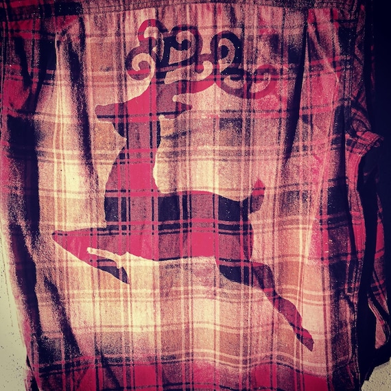 Christmas Bleached Flannel Christmas Bleached Flannel