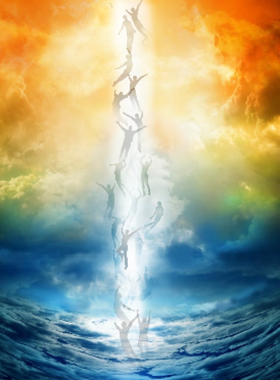 Pillar of Prayer Abstract Painting Surrealistic Surreal | Etsy