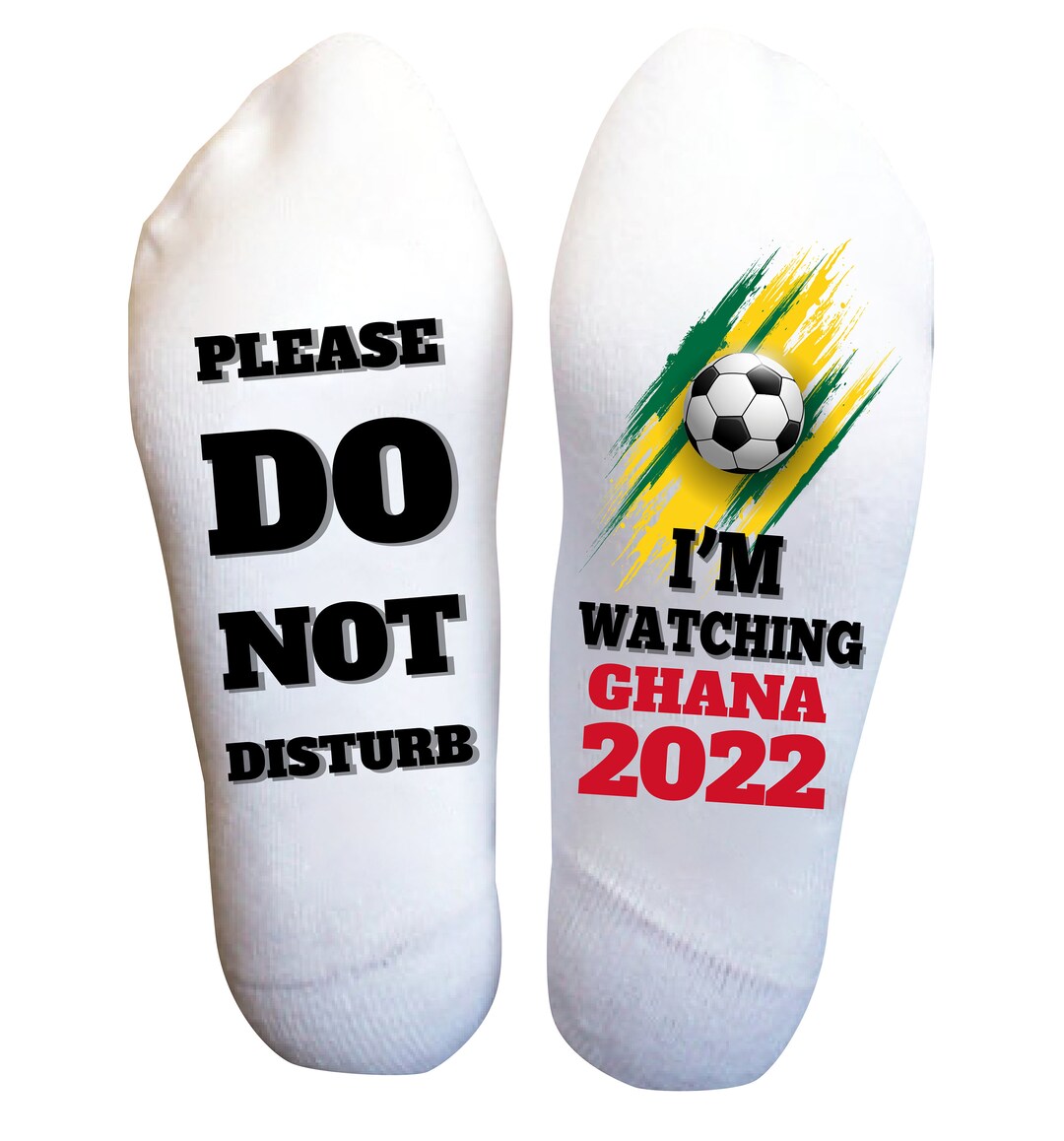 Ghana 2022 Soccer Socks, Soccer Socks, Please Do Not Disturb Socks