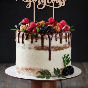Custom Happy Birthday Cake Topper: Personalized Age
