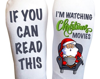 Christmas Movies Socks, Christmas Custom Socks