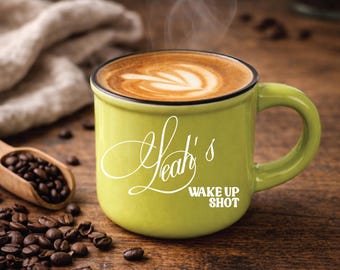 Personalized Espresso Mug | Birthday Gift For Her For Him | Custom Coffee Cup, Small Espresso Mug for Home