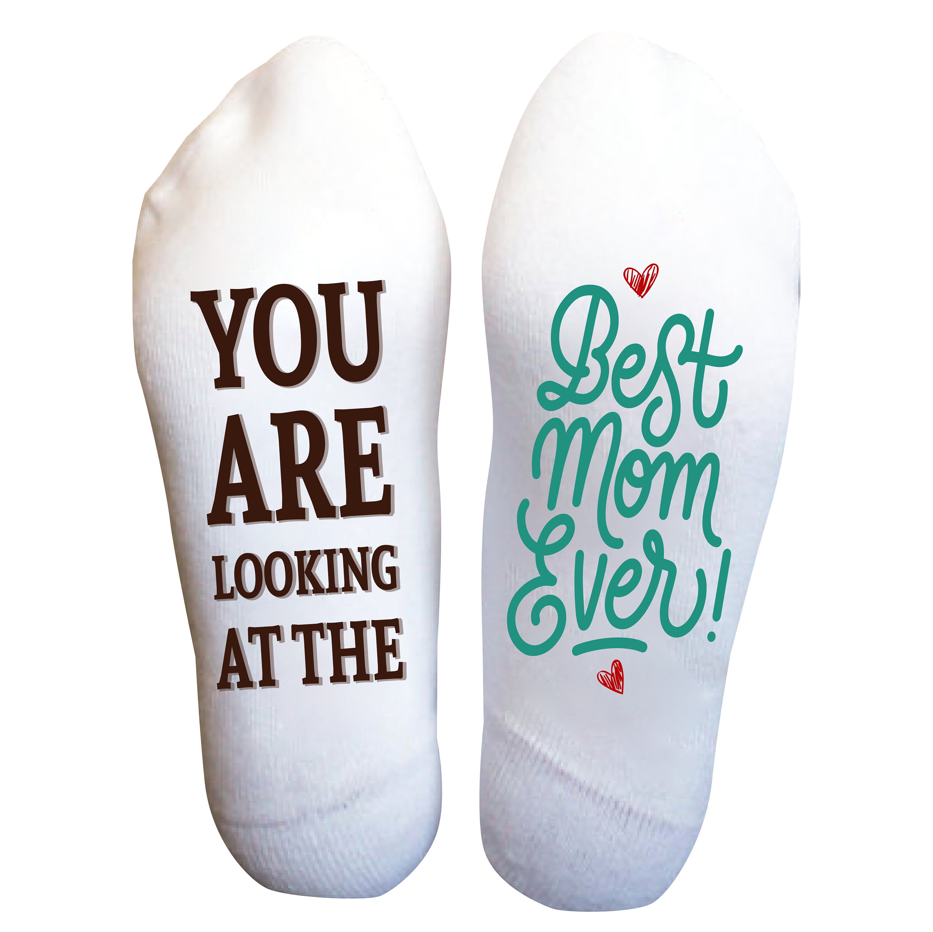 Best Mom Ever Socks You Are Looking At Funny Birthday Gift Etsy