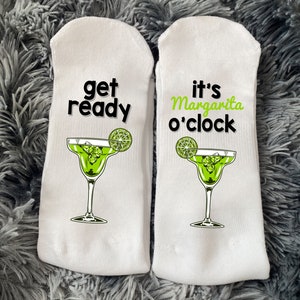 Women&#39;s Margarita Socks, Be Salty Bring The Tequila Socks, Tequila Gifts, Cinco De Mayo Socks, Funny Margarita Socks, Tequila Lover Gift
