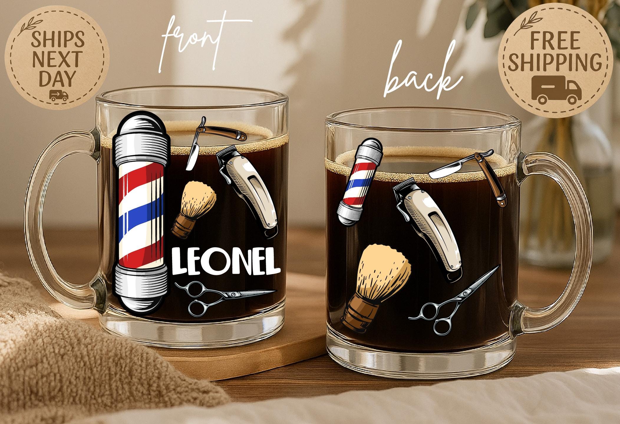 Barber Shaving Mug - Etsy