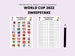 Game Night, Soccer World Cup, 2022 World Cup Sweepstake Kit, FIFA World Cup Qatar 2022,  Football Tournament Sweepstake, Family & Friends 