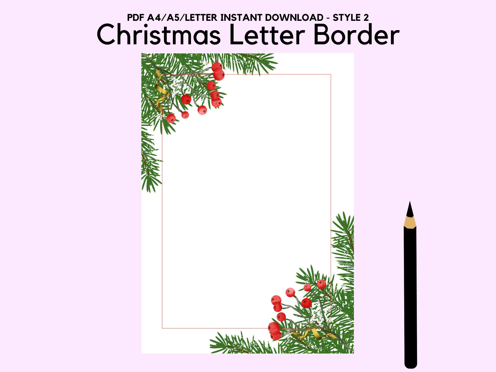 Cartes pliables de Noël, format paysage A6, rainage sur le côté long, A6  chez Onlineprinters
