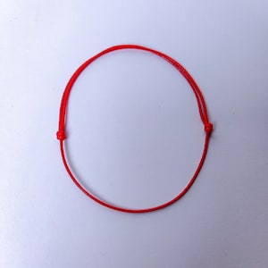 Red bracelet, Surfers bracelet, Red string bracelet, String of fate, Mother gift to daughter, Birthday gift for teen, Waterproof bracelet