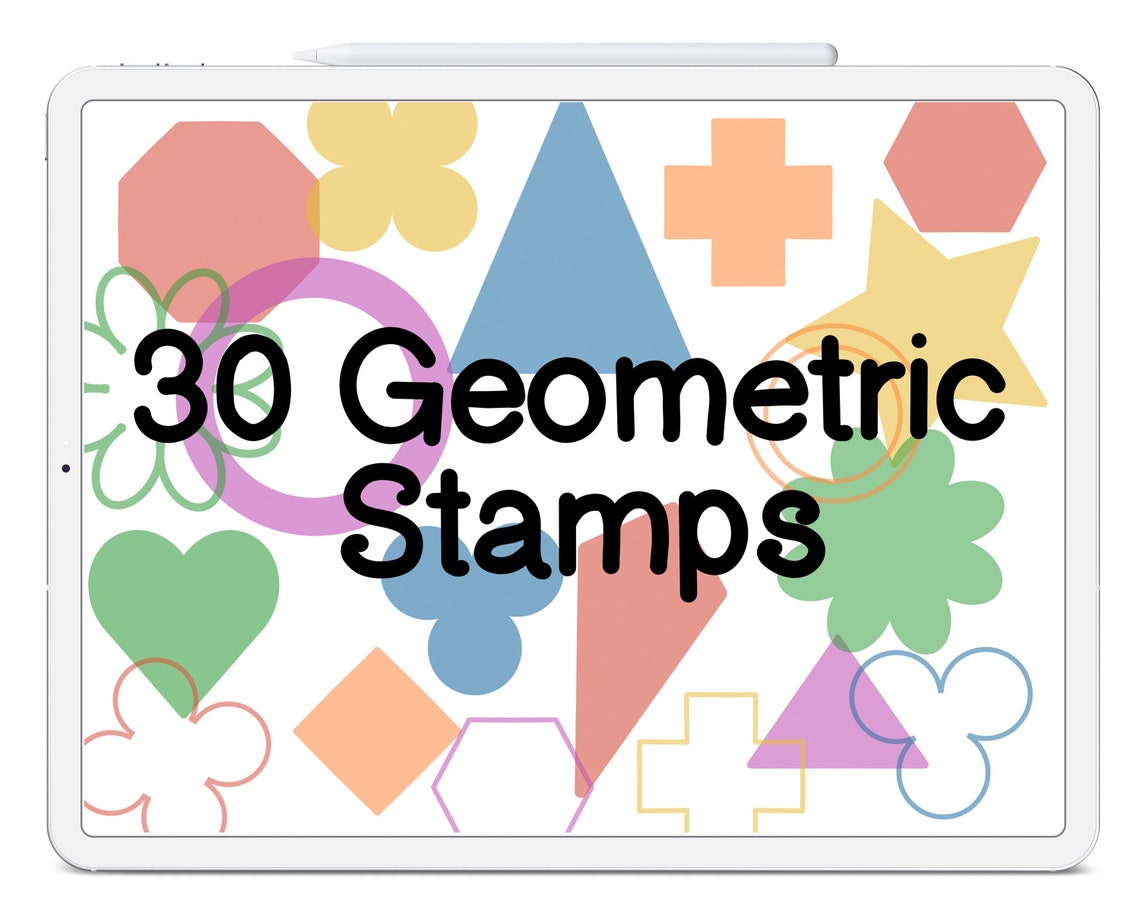 geometric shapes procreate