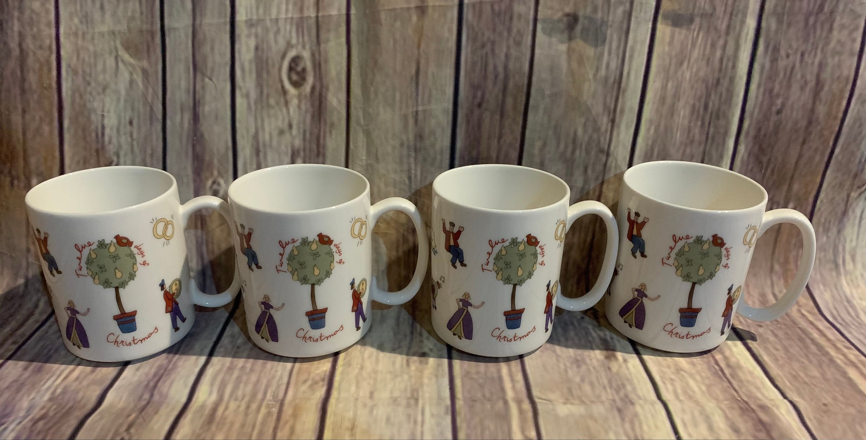 12 days of christmas coffee mugs