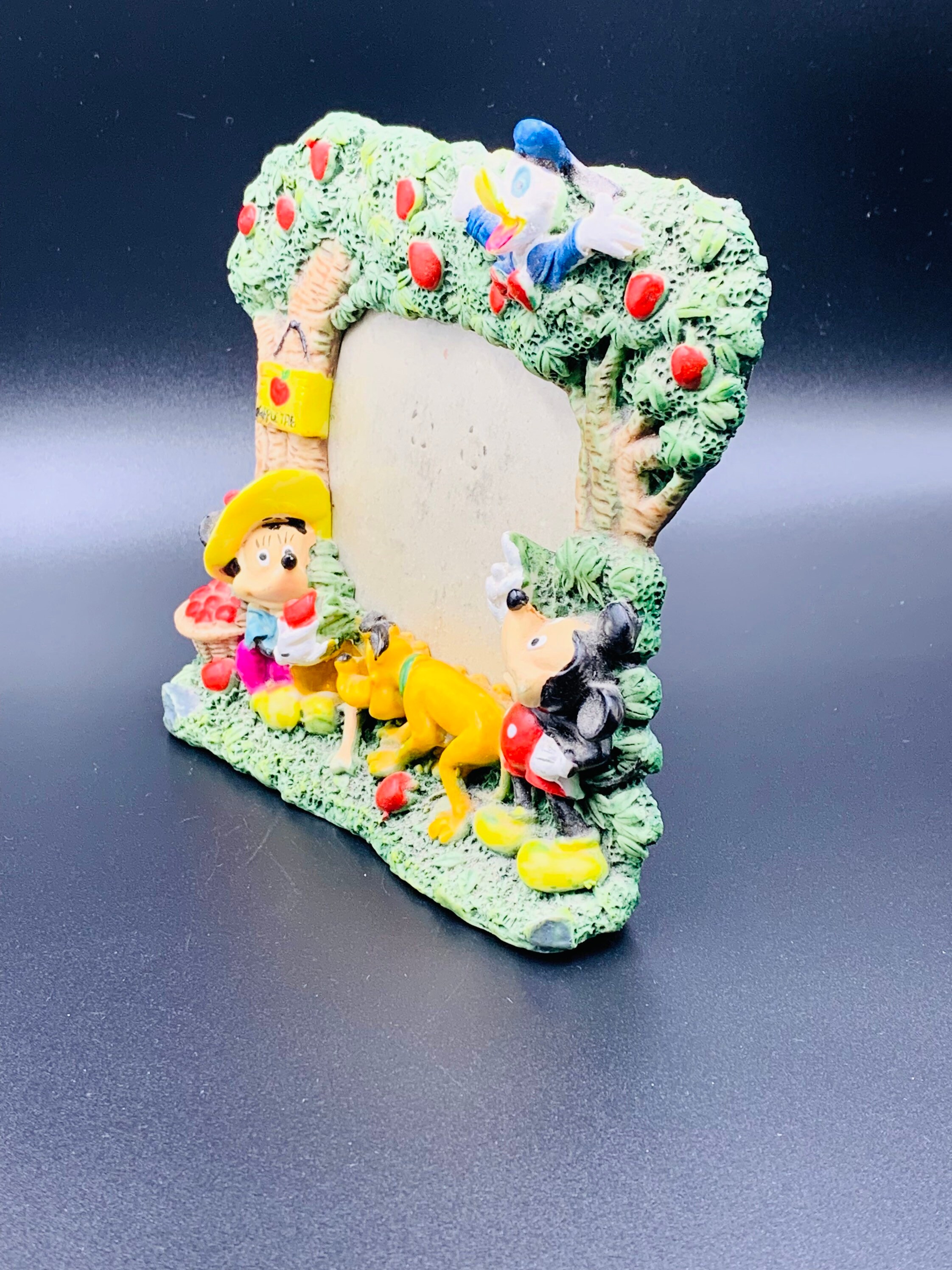 Vintage Disney Mickey Mouse, 3D Ceramic Photo Frame - Etsy