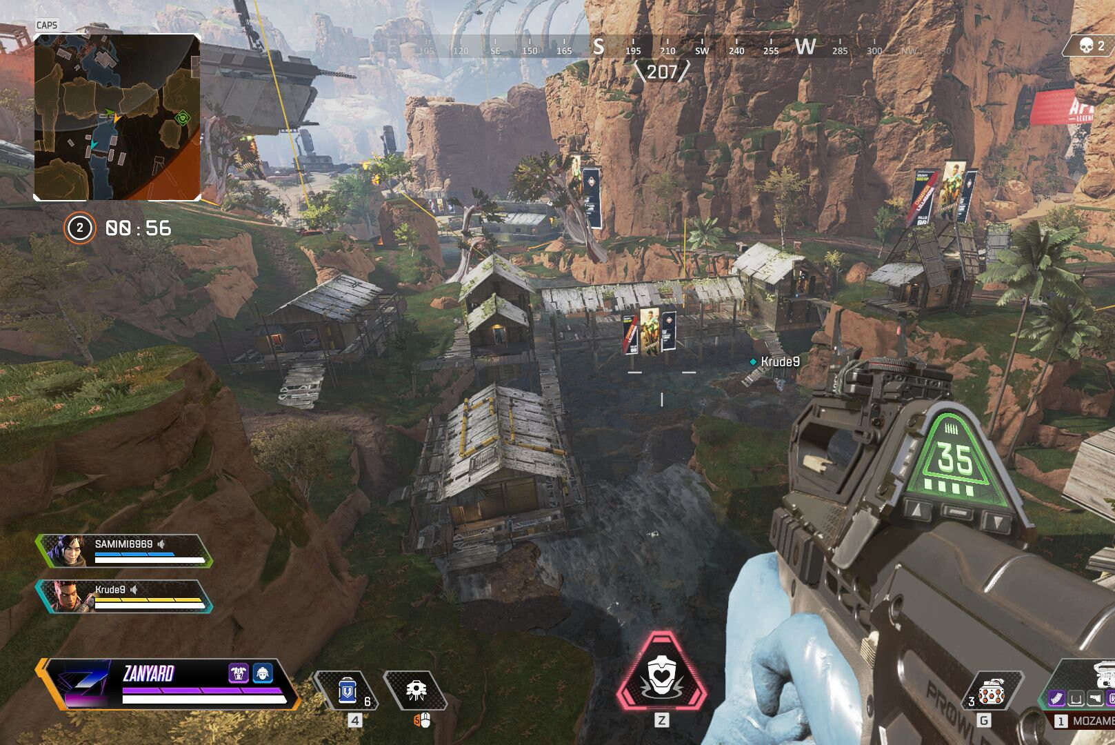 Apex Legends Custom HUD Health Bar Overlay for Streaming 4 Overlays