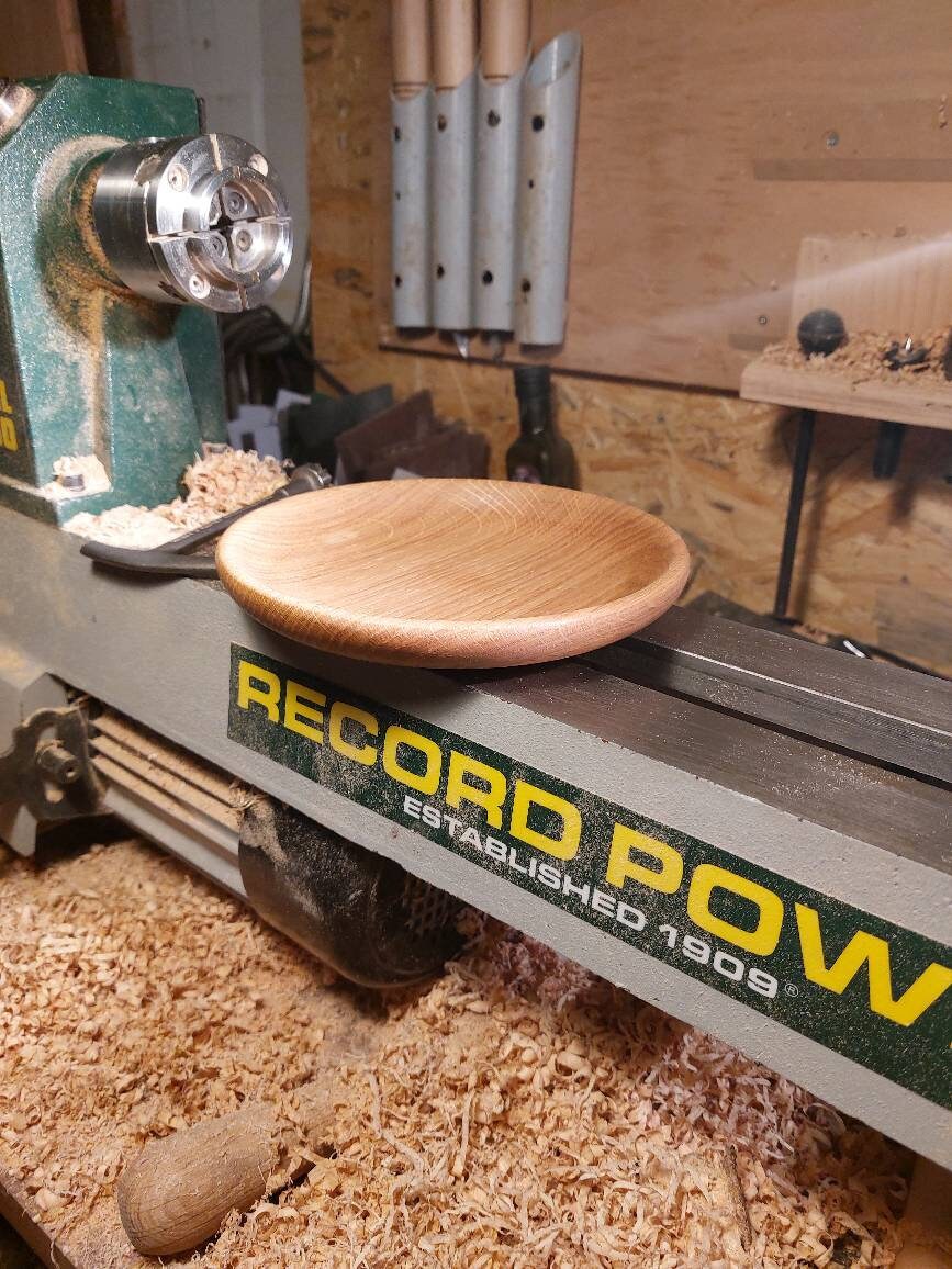 Eichen Schale Eichenholz Holz Teller eichenteller | Etsy