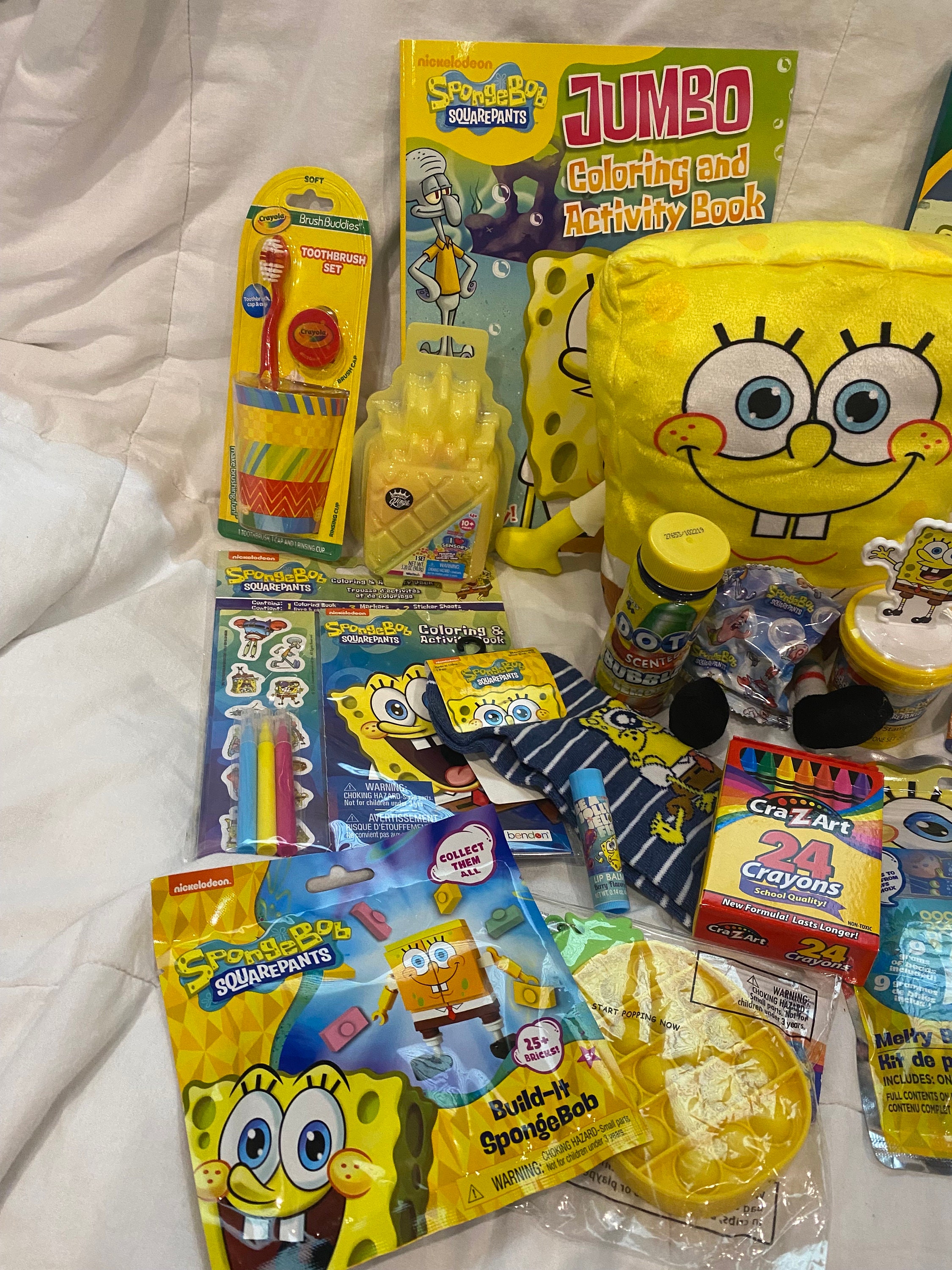 Spongebob Square Pants Gift Basket - Etsy