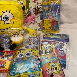 Spongebob Square Pants Gift Basket - Etsy
