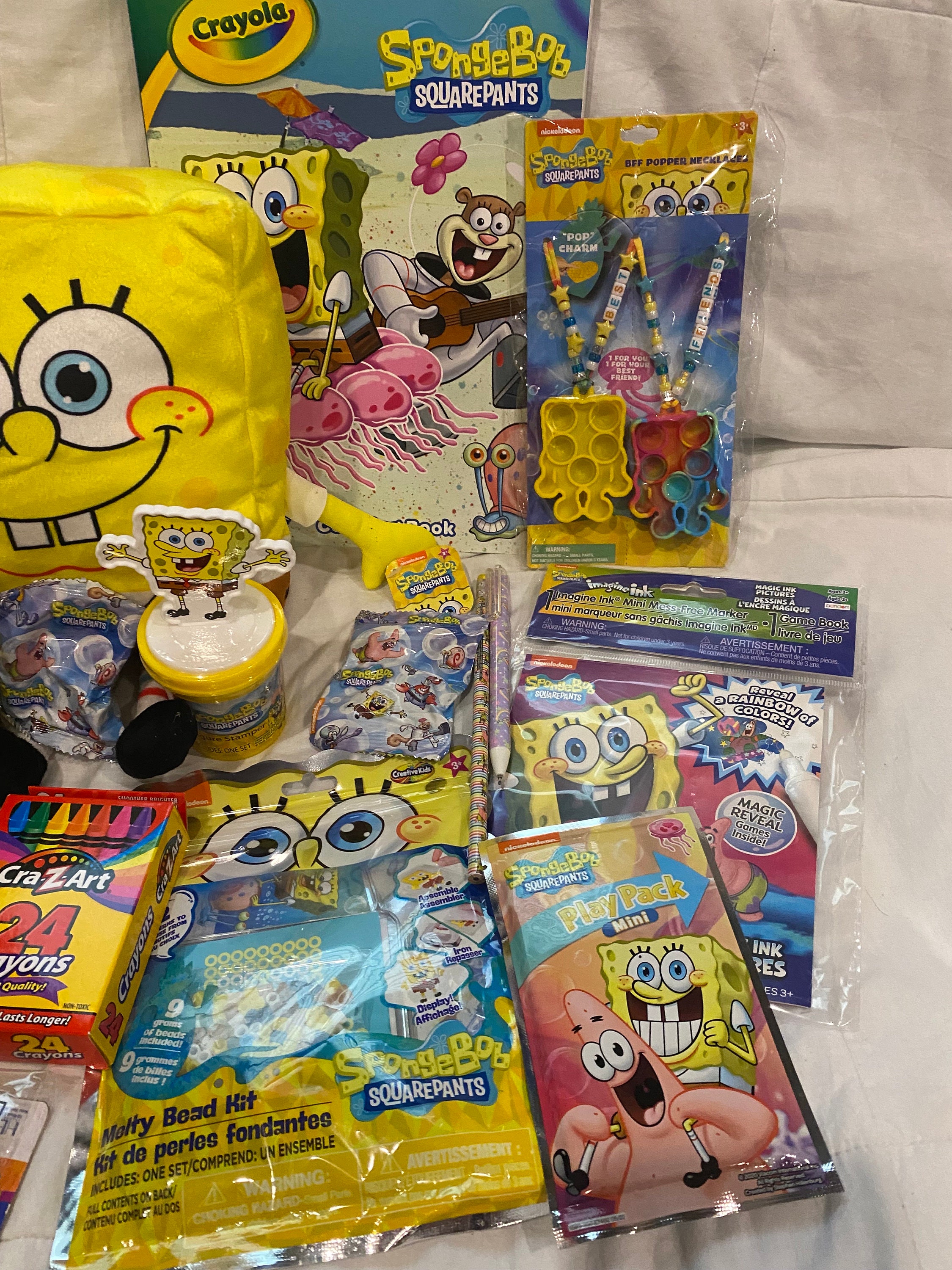 Spongebob Square Pants Gift Basket - Etsy