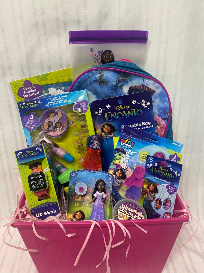 Disney Encanto Gift Basket Isabella Etsy