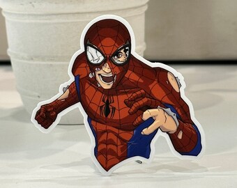 Custom Spiderman Sticker  vinyl, sticker, for Laptops, Mac, PC, Water bottles, and more