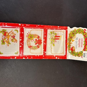 Vintage Christmas Highlights 18 Gift Tags Unopened