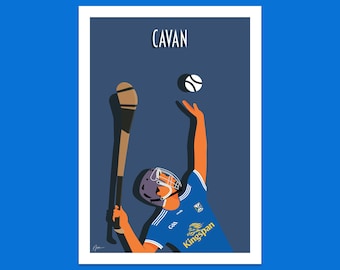 Cavan Hurler - plakat hurlingowy