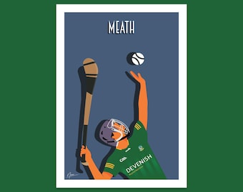 Meath Hurler - plakat hurlingowy