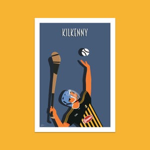 Kilkenny Hurler - Hurling Poster