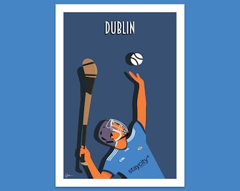 Dublin Hurler - Plakat Hurlingu