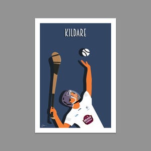 Kildare Hurler - Hurling Poster