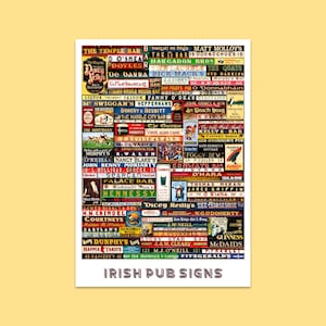 Irish Pub Signs