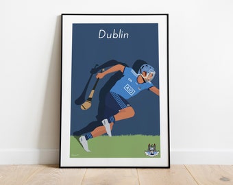 Dublin Hurling Poster