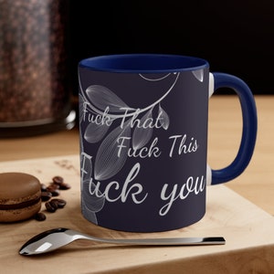 tasse à café drôle | tasse impersy | f**k vous | tasses avec dire