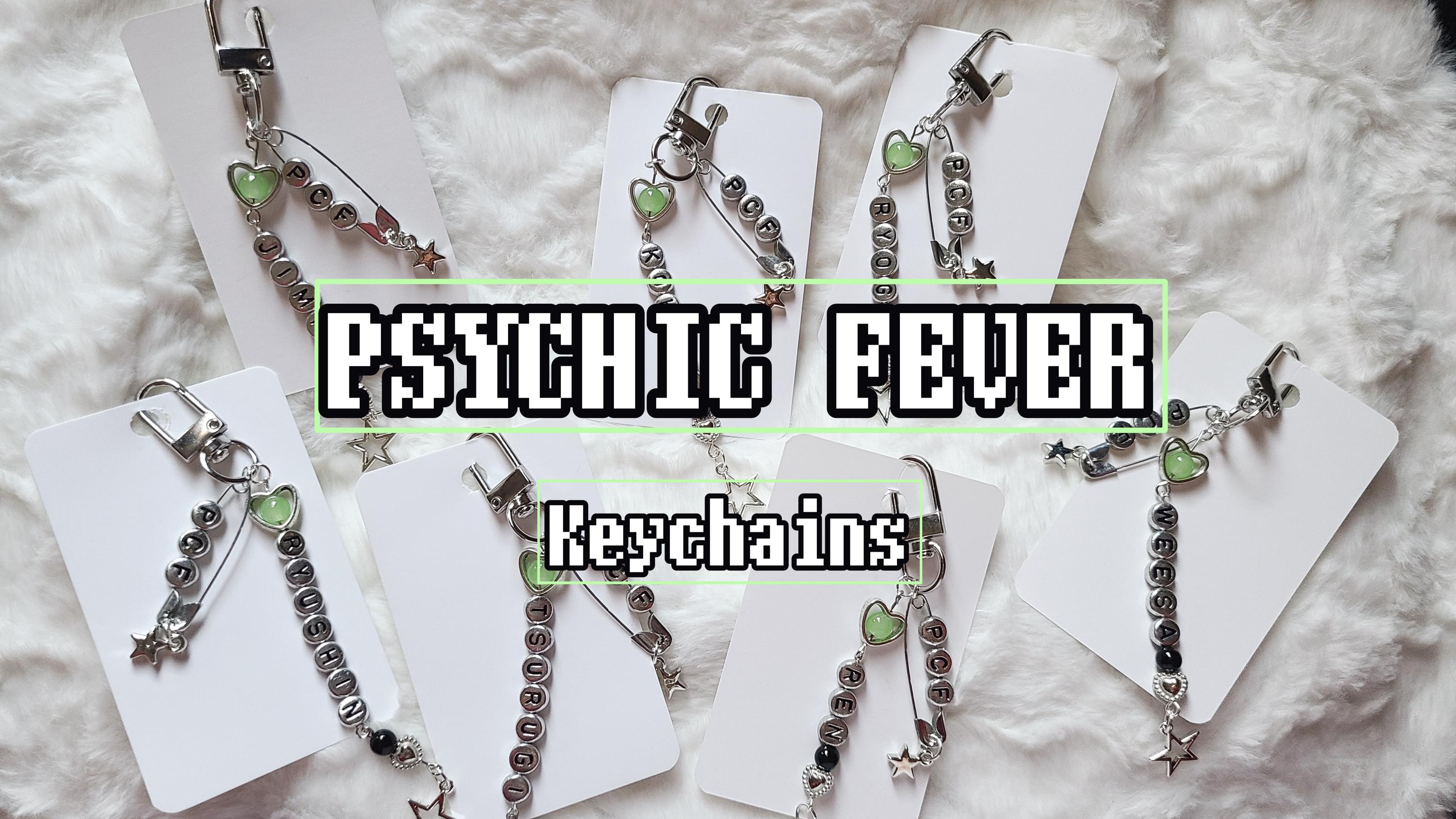 カナビラキーチェーン psychic fever Psychic Fever Member Keychains - Etsy