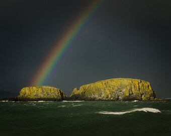 Charlie’s Rainbow at Sheep Island Landscape Photograph