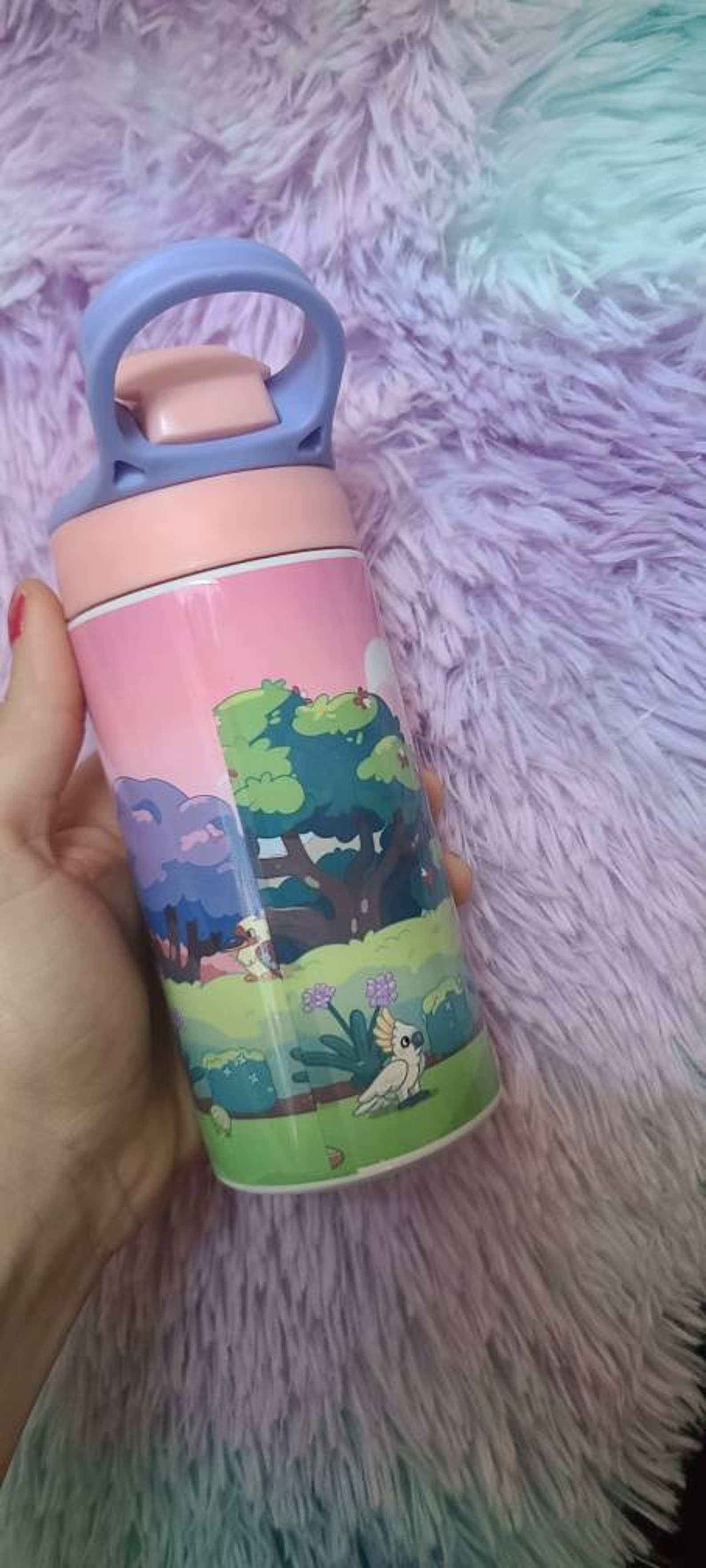 Kids Bluey Sippy Cup Etsy