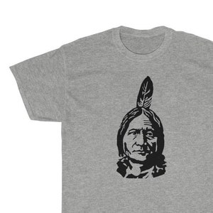 Sitting Bull Shirt | War Chief Tshirt | Lakota Hunkpapa Tribe Leader T-Shirt