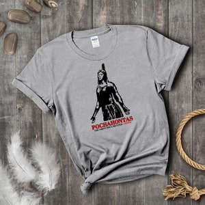 MMIW Shirt | Pocahontas Tshirt | No More Stolen Sisters T-Shirt | Missing and Murdered Indigenous Women
