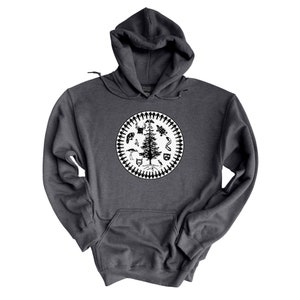 Montreal Tree Of Peace Hoodie | Unisex Pullover Sweater Hoodie | Indigenous Sweatshirt | First Nations Unisex Hoodie