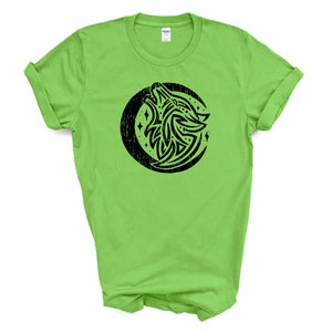 Wolf Shirt | Symbolic Animal Tshirt | Animal Lover | Indigenous Owned Canada First Nations Art Unisex T-shirt | Best Sellers 2022