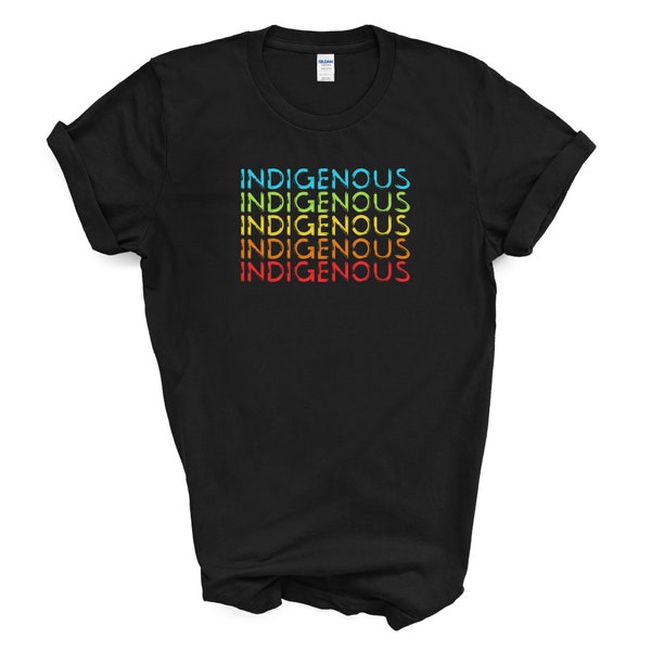 Indigenous Shirt | Indigenous Awareness Tshirt | Indigenous Owned | Indigenous Canada First Nations & Metis | Native Pride Tshirt