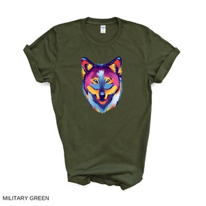 Wolf Shirt | Symbolic Animal Tshirt | Wolves Animal Lover Nature | Indigenous Owned Canada First Nations Art Unisex Tee | Best Sellers 2022