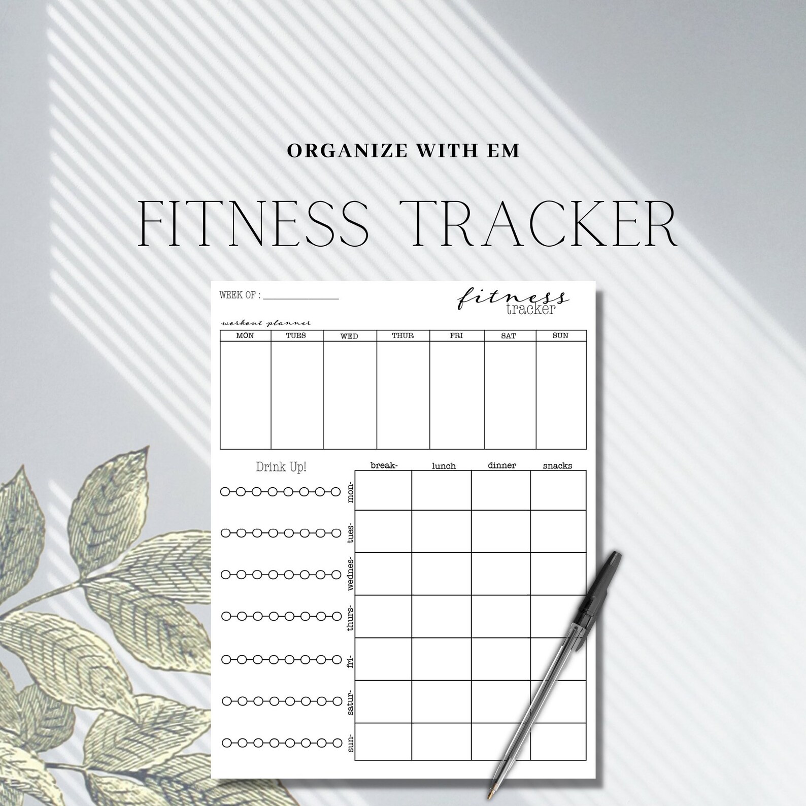 2023 Workout Tracker Printable Customize And Print
