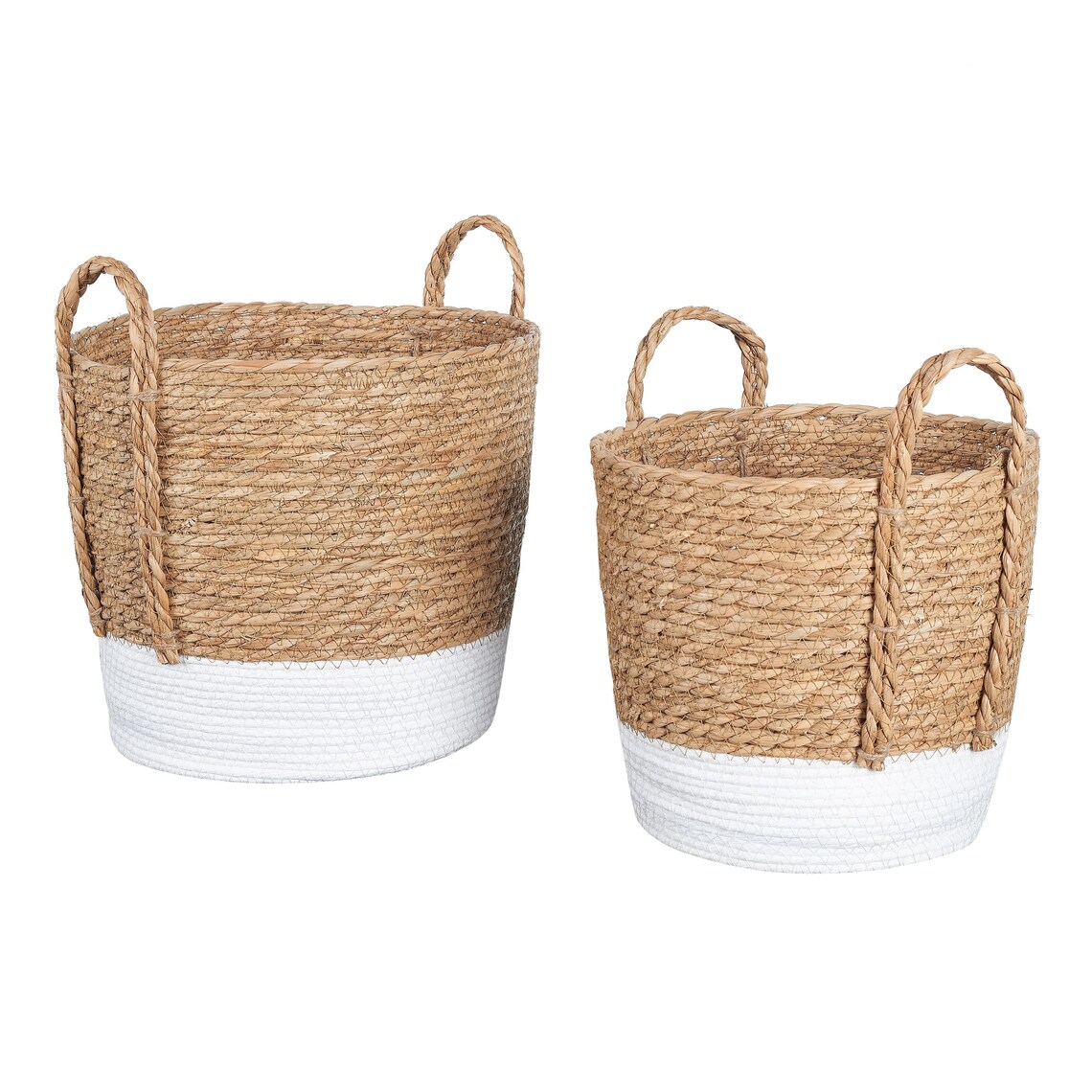 Seagarss Rope Seagrass & Paper Rope Baskets, Set of 2, Storage - Etsy