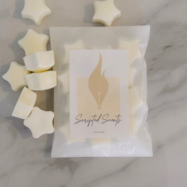 Lavender Essential Oil Soy Wax Melts, Christmas Gift, Stocking Filler