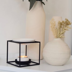 Nordic Wax Melt Burner, oil burner, modern wax melt burner, housewarming gift, Christmas gift