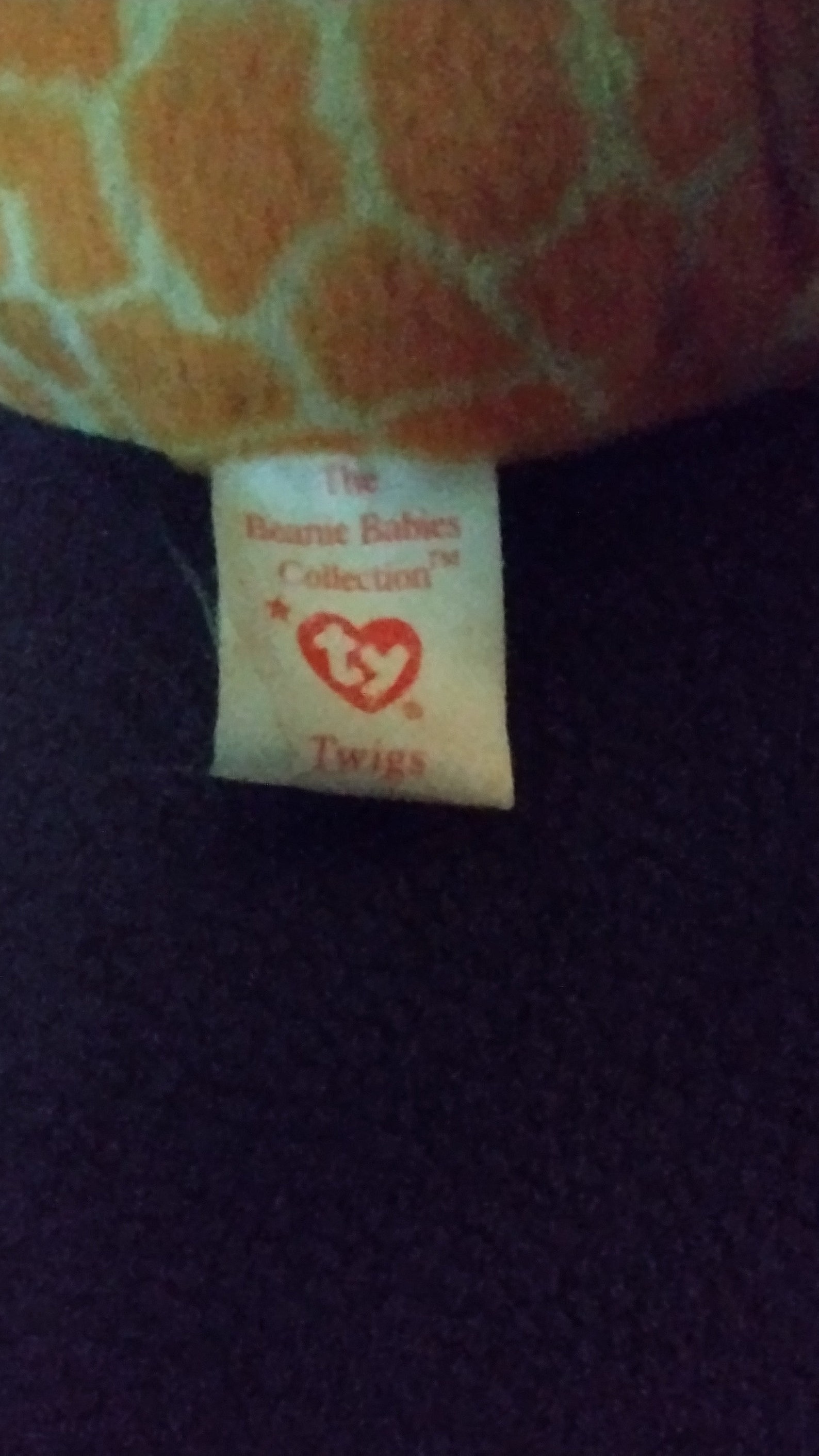 Super Rare Twigs Beanie Baby With Errors Etsy