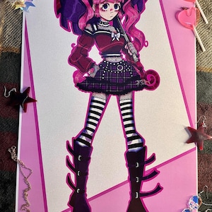 Perona One Piece - digital drawing print